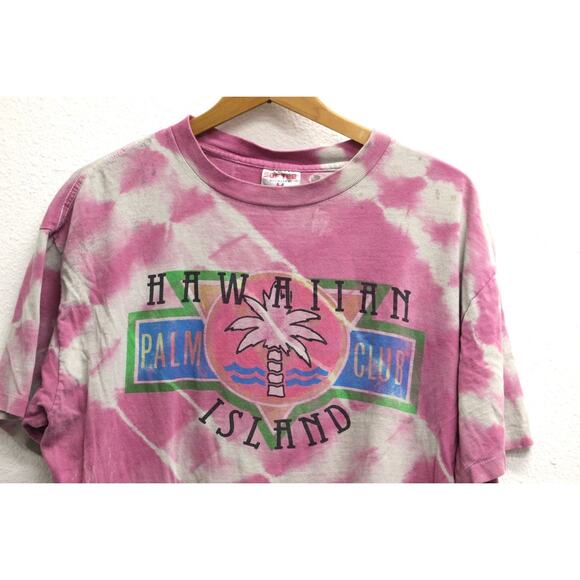 Vintage Hawaii Island Palm Club T Shirt XL - Picture 2 of 12